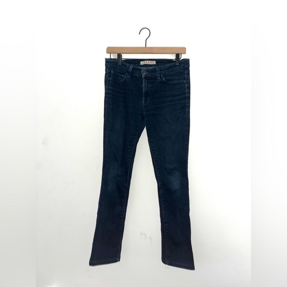 J BRAND Cigarette Leg Low Rise Blue Jeans Size 28 - Picture 1 of 10